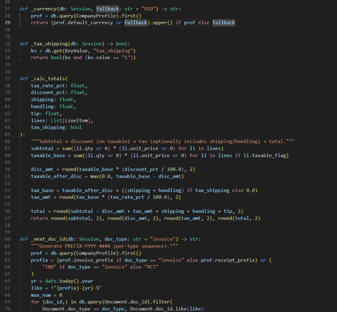 Coding tools and scripts